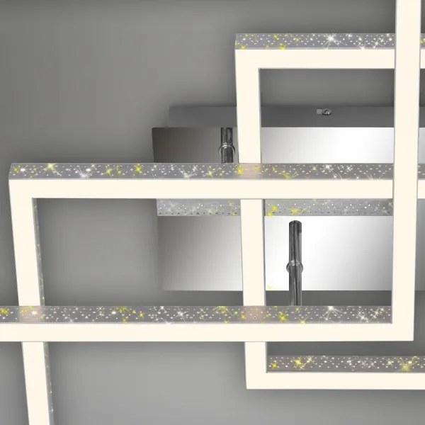 Brilo - Plafoniera LED dimmerabile FRAME LED/57W/230V 3000K cromo opaco