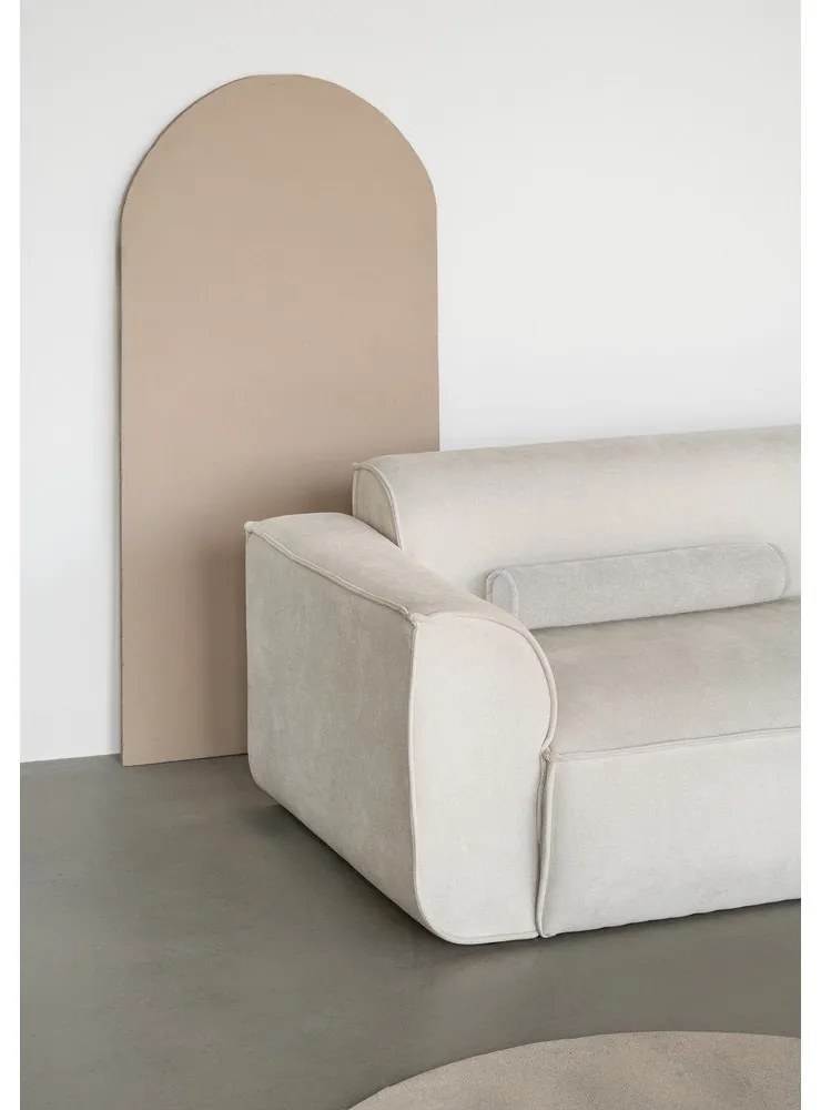 Divano angolare componibile bianco (con penisola a destra) Flex Felix – Miuform