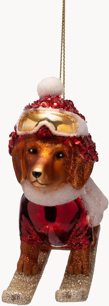 Addobbo di Natale Dog on Skis