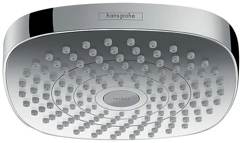 Soffione doccia HANSGROHE Croma Select in abs cromato 2 getti
