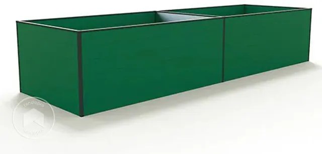 GFP 119 x 387 x 77 cm Orto rialzato, verde - (GFPV00412)