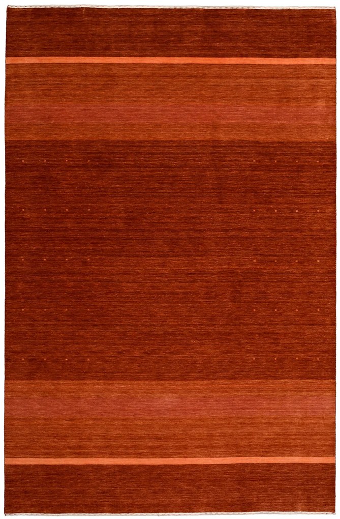 Loribaft Tappeto 300x200 Rosso (Indian) Realizzato A Mano