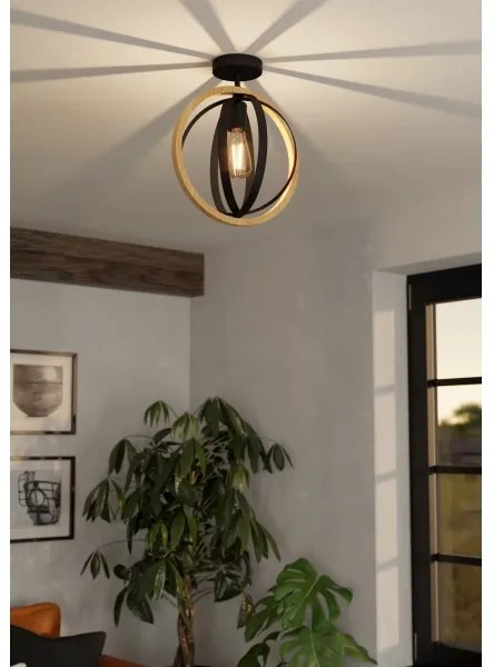 Eglo 43736 - Plafoniera BASILDON 1xE27/40W/230V