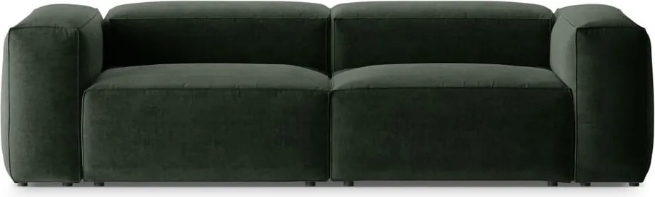 Divano verde 264 cm Bergamo – Cosmopolitan Design