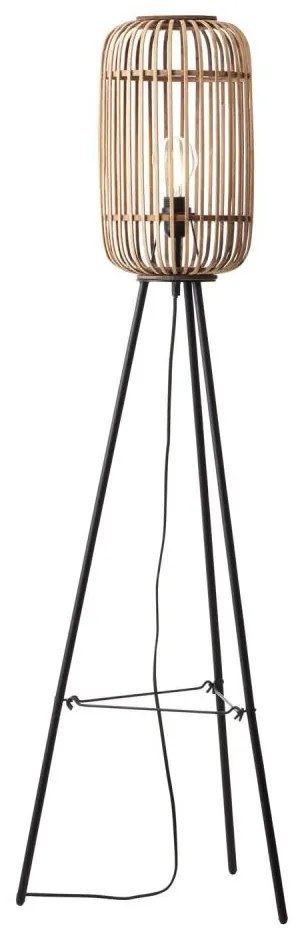 Brilliant - Lampada da terra WOODROW 1xE27/60W/230V bambù