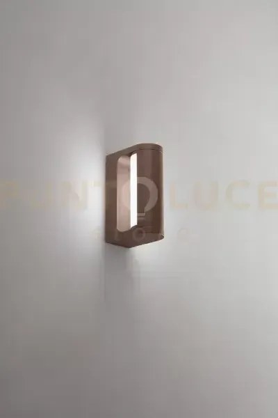 Orienta applique in alluminio corten opaco  led 12w 3000k cri?90 22...