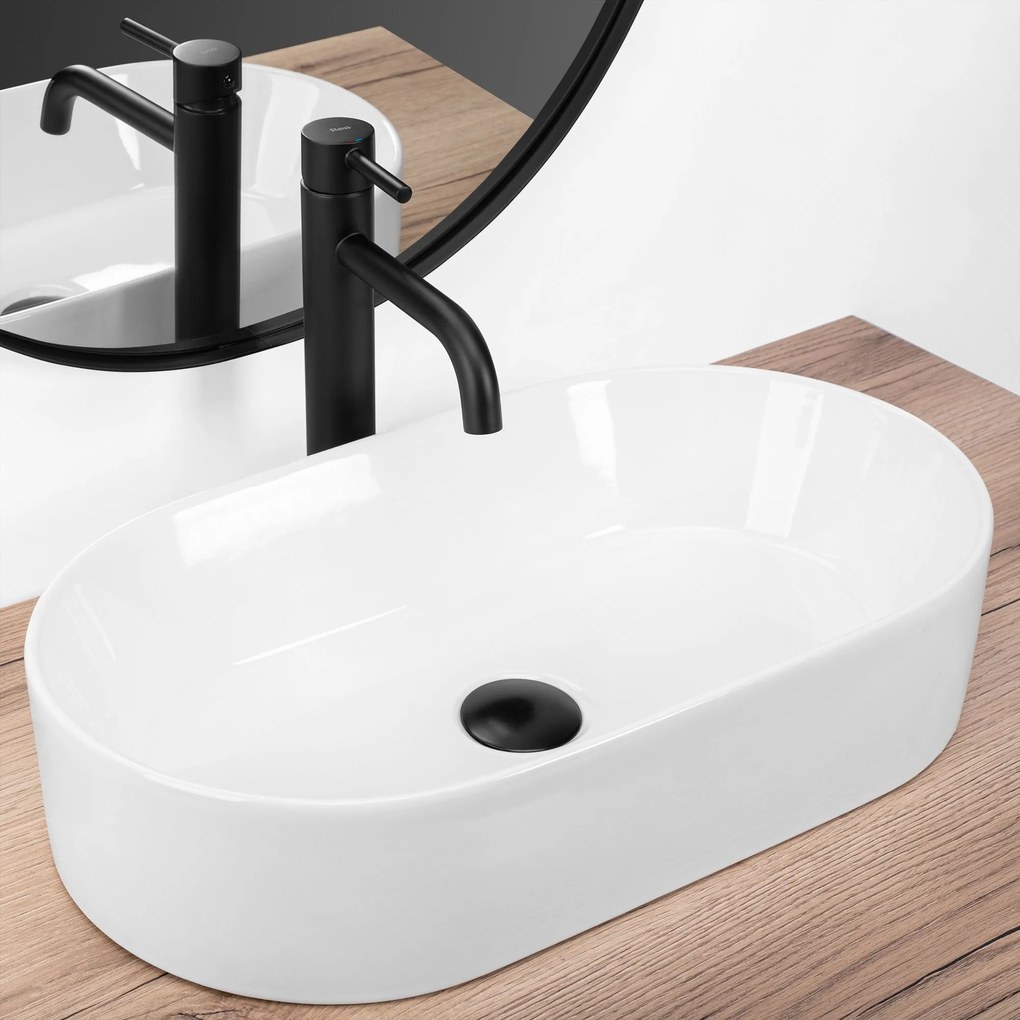 Lavabo da appoggio Rea LAYLA 50