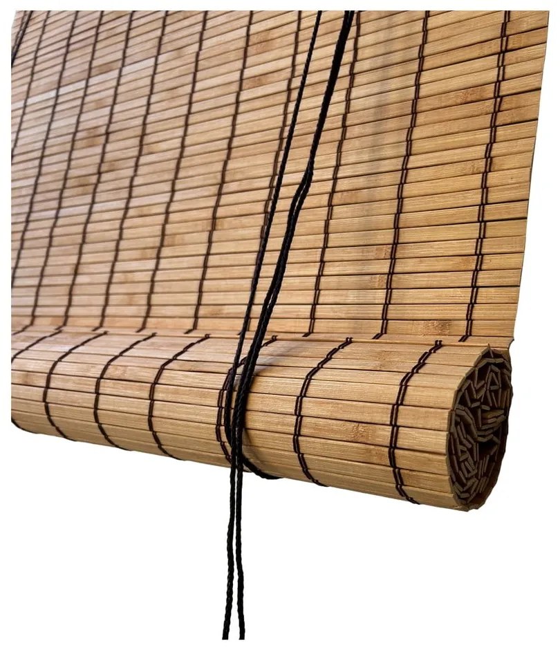 Tenda a pacchetto di colore naturale in bambù 150x160 cm Zeva – Gardinia