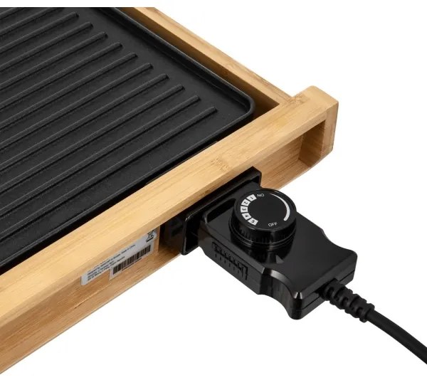 Sencor - Griglia elettrica da tavolo 1800W/230V in bambù