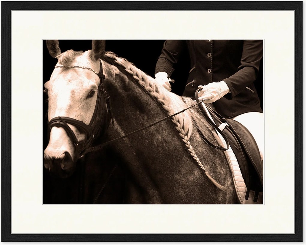 Foto incorniciata Lady Rider, varie misure