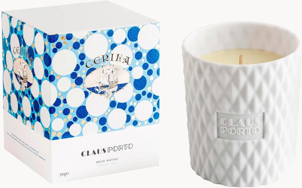 Candela profumata mini Cerina (elemi, geranio, cedro)
