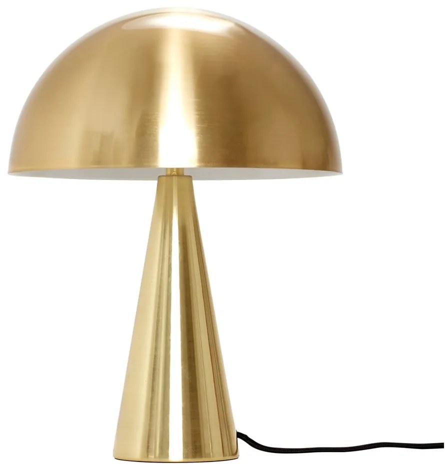 Lampada da tavolo di colore oro Herho Mush - Hübsch