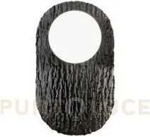 Applique a parete led hockey nero in metallo e alluminio 6w 700lm c...