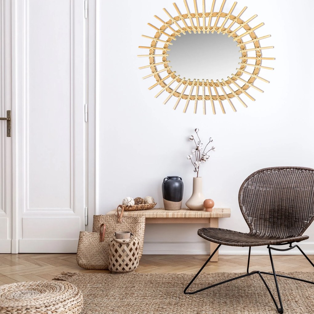 Specchio da parete Boho 57CM QDJ5749