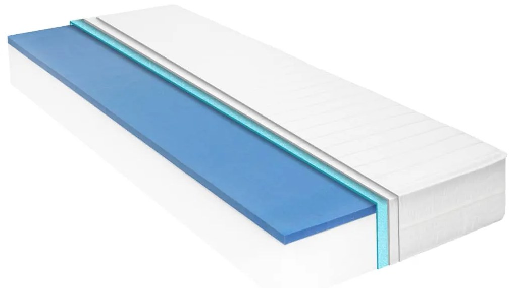 Materasso 140x200 Cm İn Schiuma Viscoelastica 18 Cm /