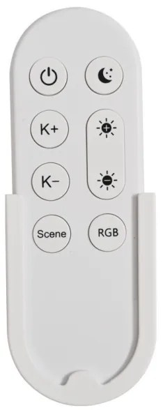 Immax NEO 07233L - Lampadario a sospensione con filo LED dimmerabile LITE OVALE LED/18W/230V Tuya + +TC