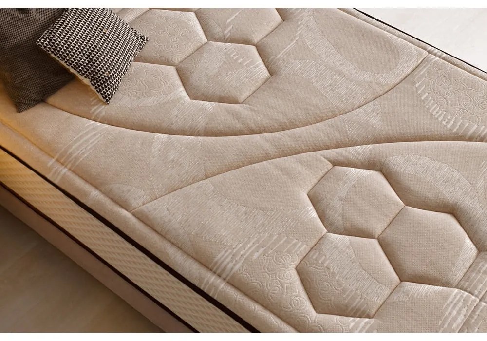 Materasso termoregolante reversibile in schiuma dura/media 140x190 cm Tempus Gold - Moonia