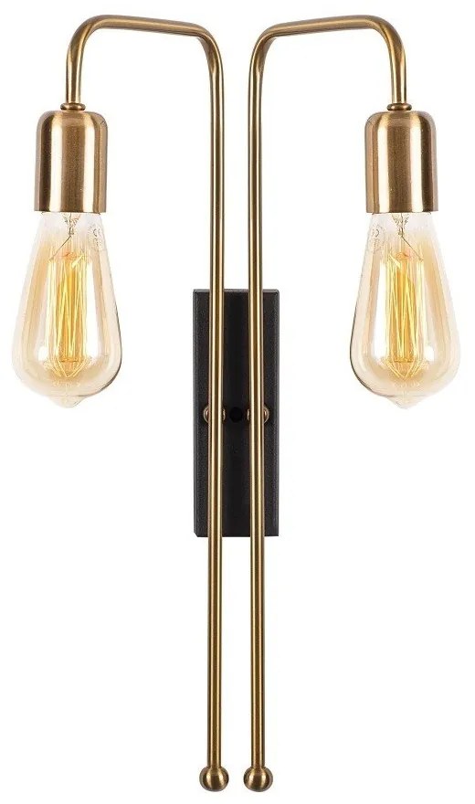 Lampada da parete dorata Pahoma – Opviq lights