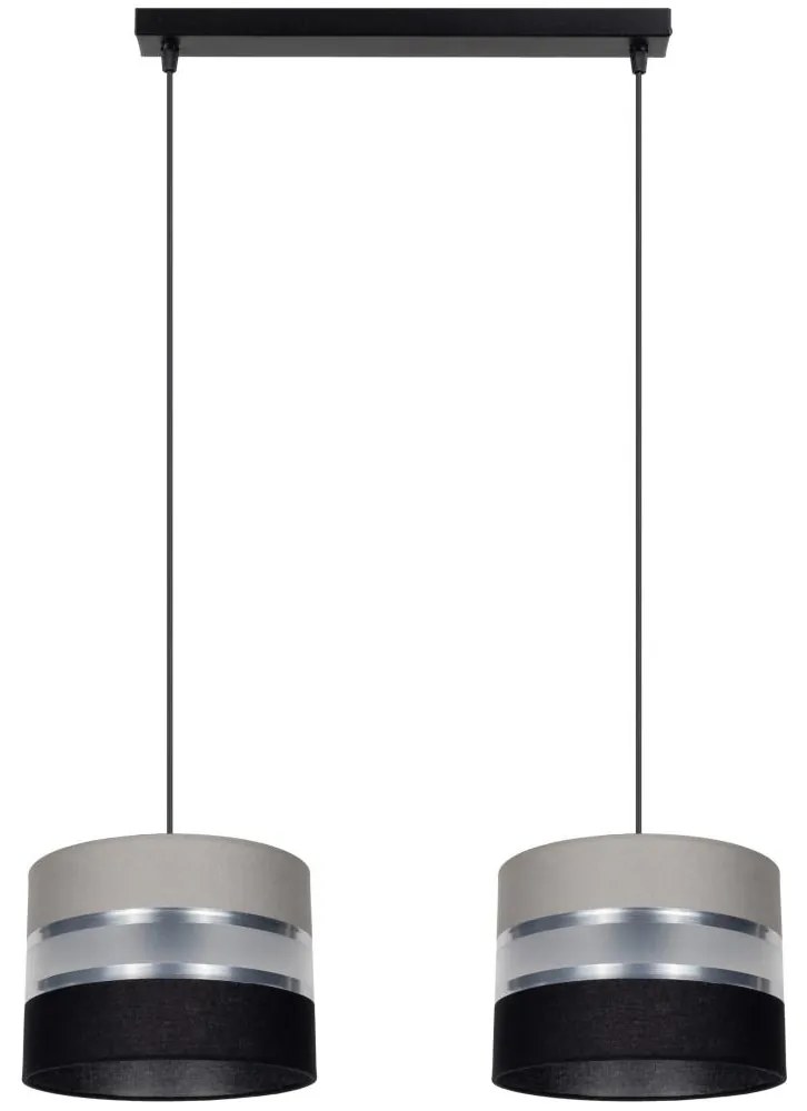 Lampadario a sospensione con filo CORAL 2xE27/60W/230V