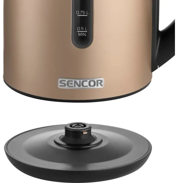 Sencor - Bollitore con termoregolazione 1,7 l 2150W/230V rame
