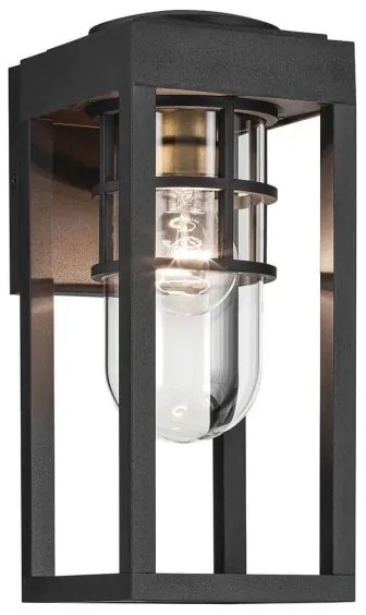 Kichler KL-HONE-S-BKT - Applique da esterno HONE S 1xE27/60W/230V IP44