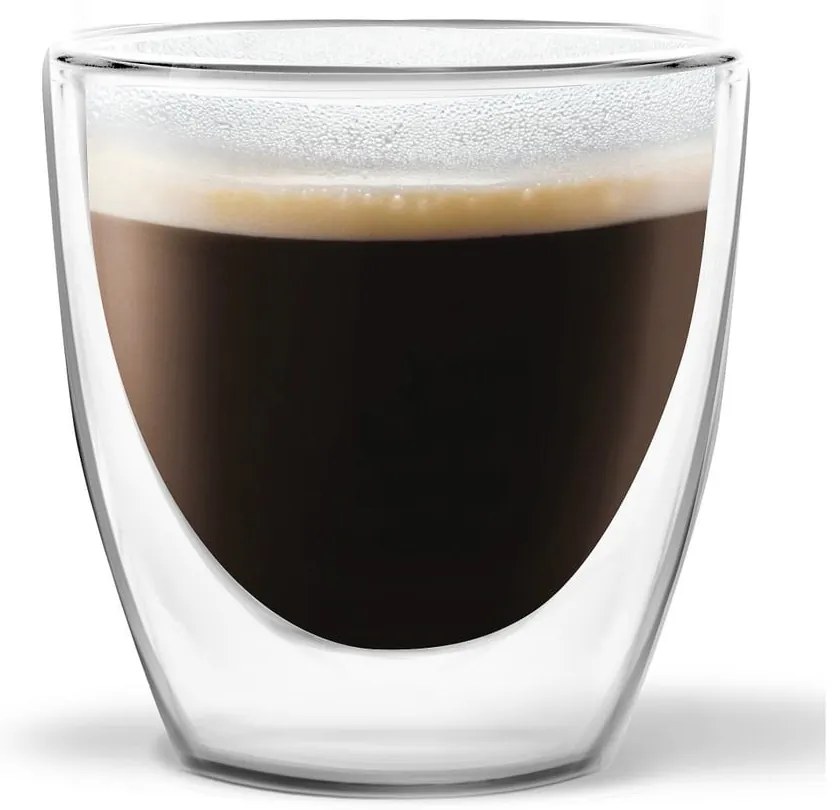 Set di 2 bicchieri a doppia parete Ronny Espresso, 80 ml - Vialli Design