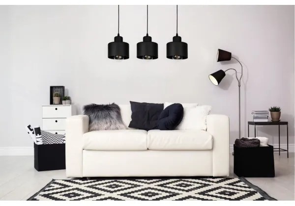 Lampadario a sospensione con filo BODO 3xE27/60W/230V