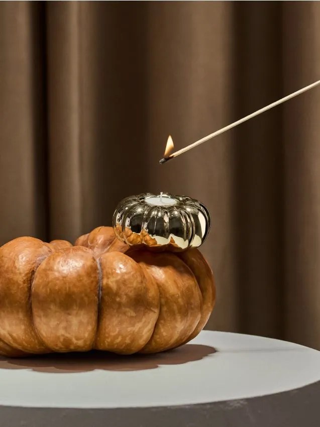 Sinsay - Portacandele a forma di zucca - oro