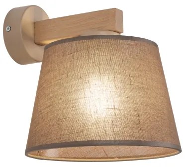 Brilagi - Lampada da parete LATTE SABIA 1xE27/15W/230V pino/marrone