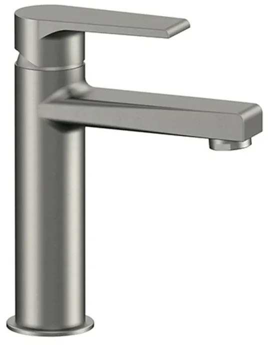 Miscelatore lavabo medio spazzolato Mariani serie Artic scarico incluso
