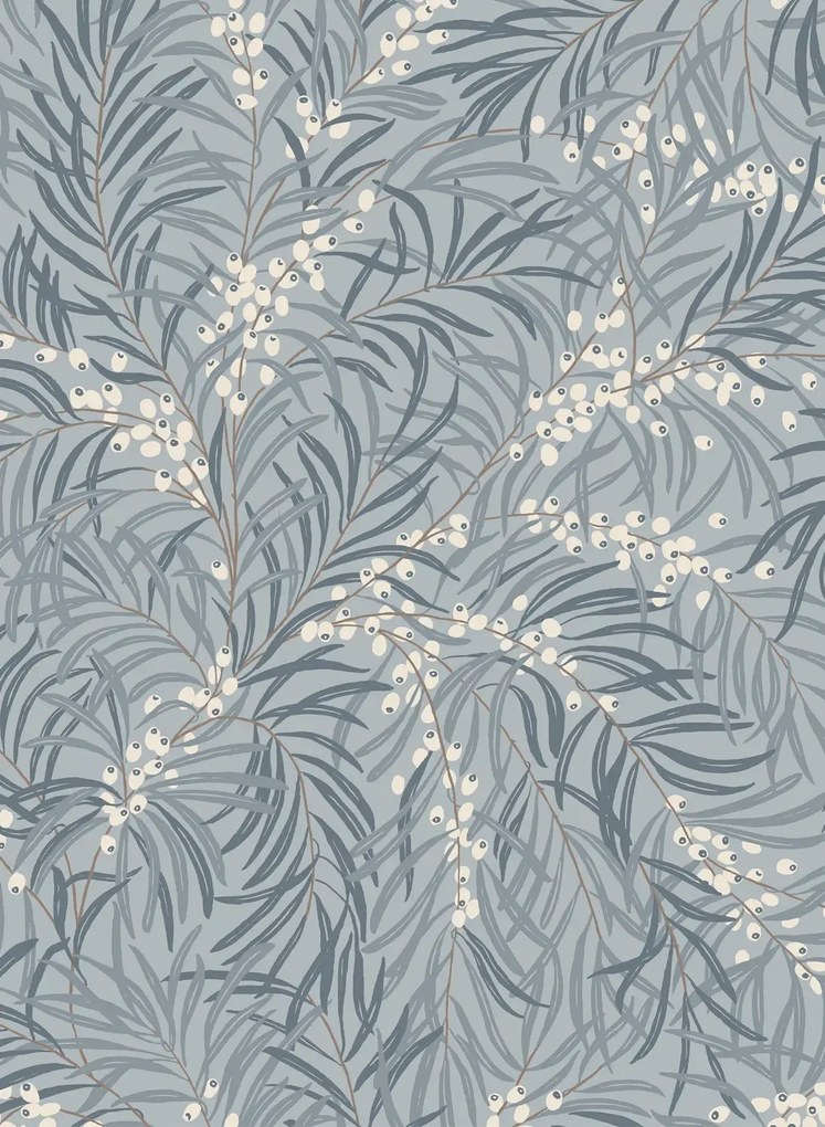 Sandberg Tapete Idun - Misty Blue