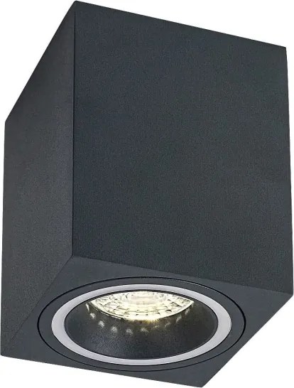 Rabalux 71164 - Faretto KOBALD 1xGU10/25W/230V quadrato antracite