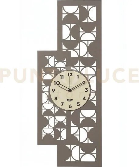 Orologio di design da parete vogue fango,avorio