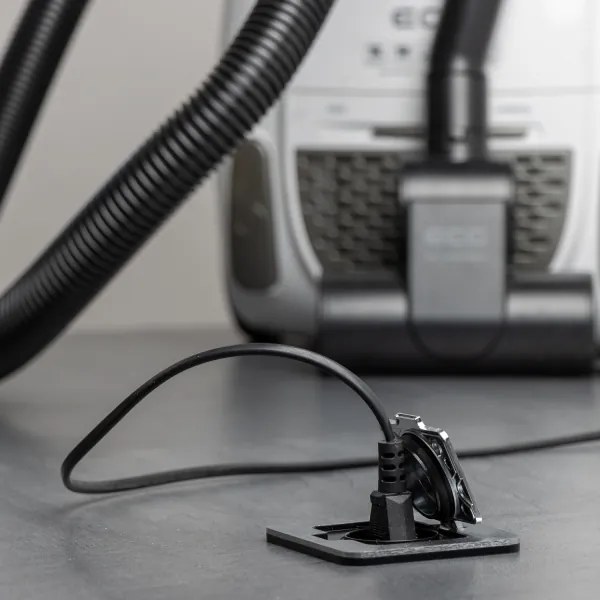 Brilagi - Presa a pavimento da incasso per esterni IP55 cromato opaco rettangolare