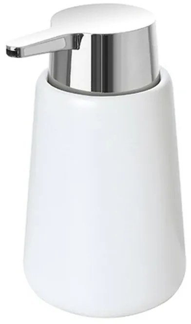 Dispenser sapone liquido in ceramica linea Sidney bianca