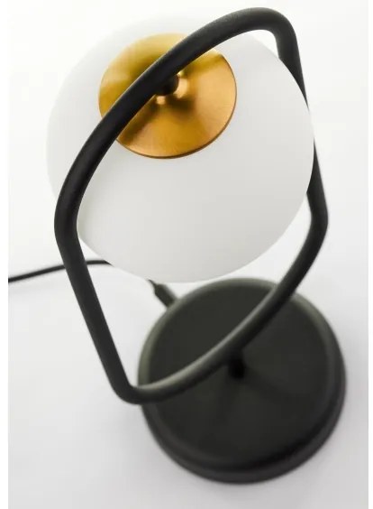 Jupiter 2044 - Lampada da tavolo IGON 1xE14/40W/230V nero