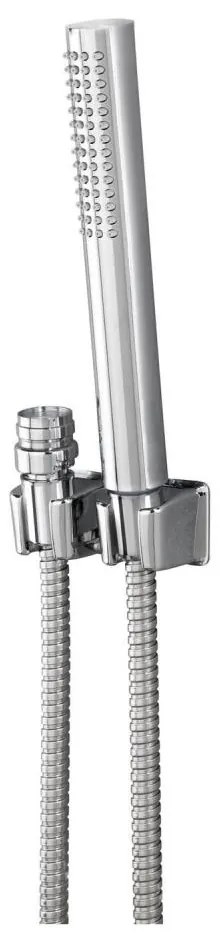 WENKO 81340100 - Doccia DUO 170 x 2,7 cm cromo lucido/argento/grigio