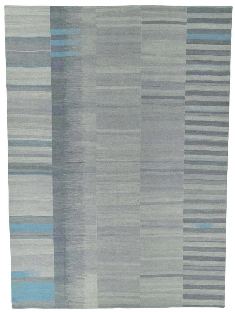 Kilim Tappeto persiano 270x380 Nero (Iran) Tessuto A Mano