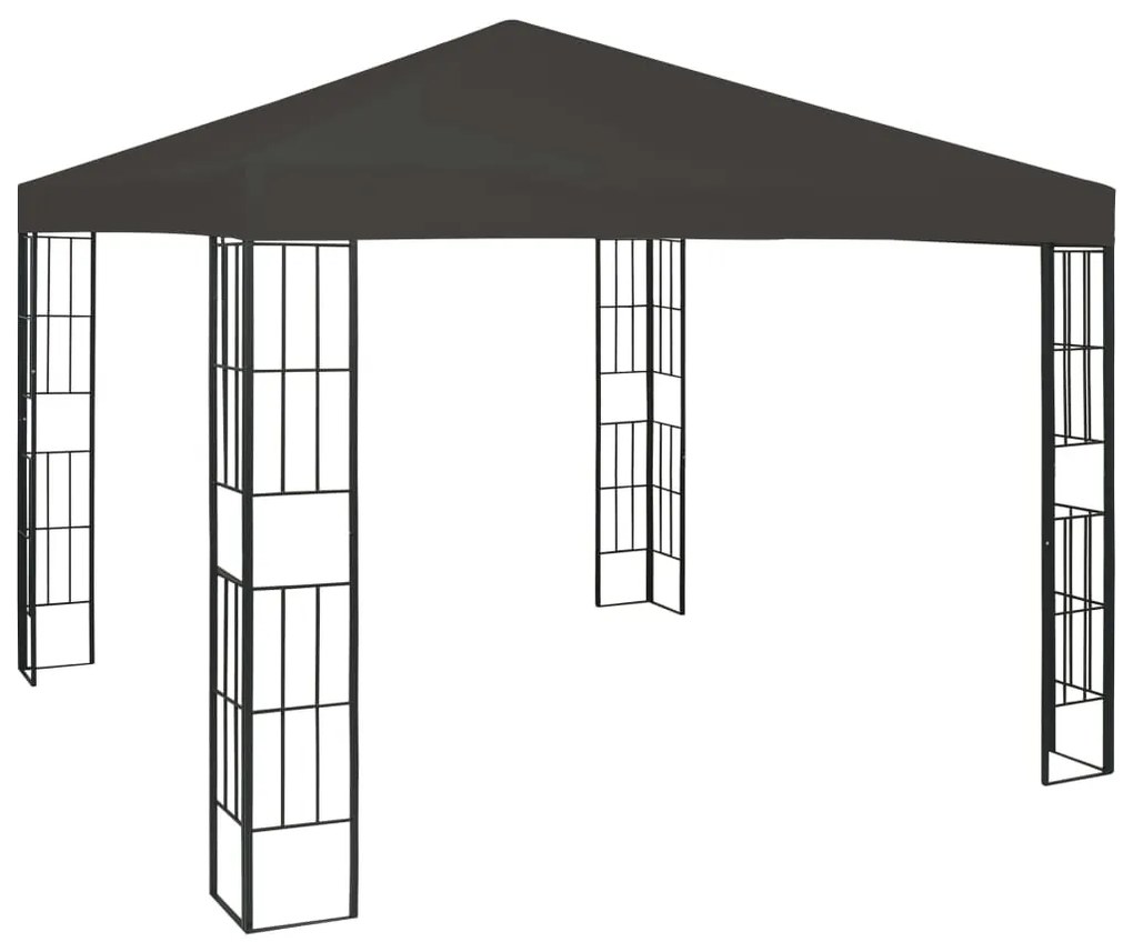 Gazebo 3x3 M Antracite /