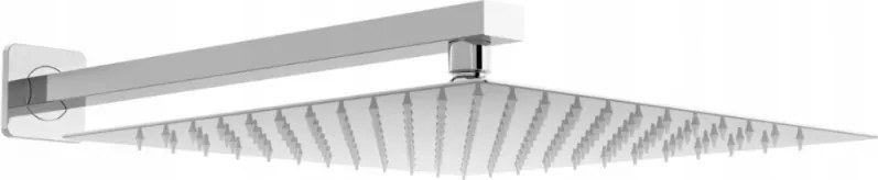 Mexen Slim soffione doccia 30 x 30 cm con braccio doccia, cromo - 79130112-00