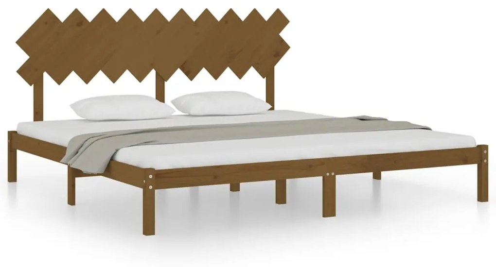 Giroletto miele 200x200 cm in legno massello