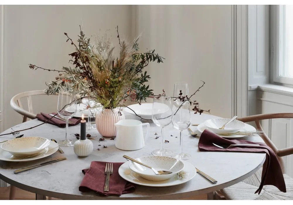 Candeliere Hammershoi in porcellana bianca, ⌀ 7,5 cm Hammershøi - Kähler Design