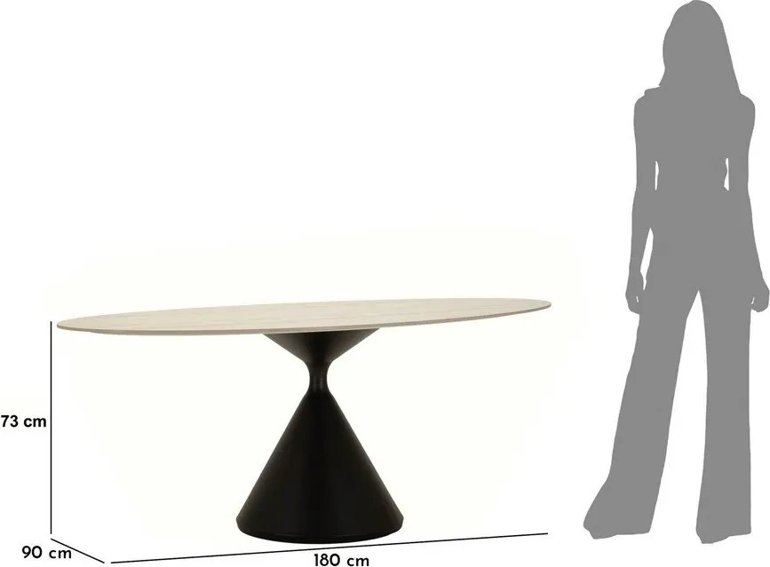 Tavolo da pranzo 90x180 cm Space – Mauro Ferretti