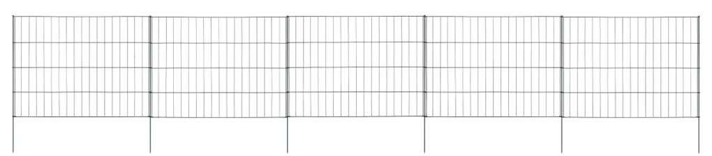 Set Recinzione Da Giardino 115x79 Cm Verde /