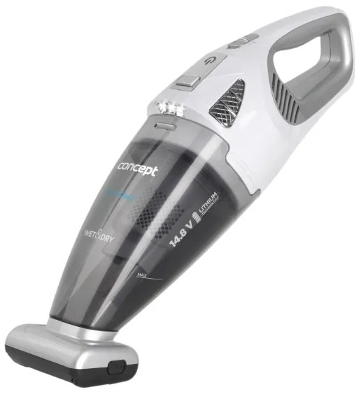 Concept VP4370 - Aspirapolvere portatile WET & DRY PERFECT CLEAN 90W/14,8V 2200