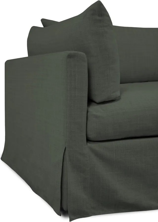 Divano in verde scuro 244 cm Horn – Scandic