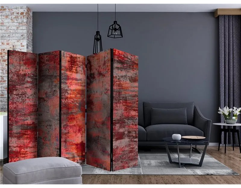 Paravento Red Metal II [Room Dividers]