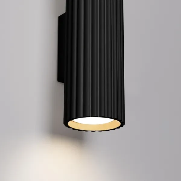 Sollux SL.1649 - Applique KARBON 2xGU10/10W/230V nero