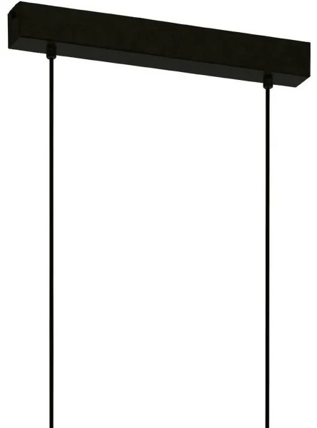 Eglo 43712 - Lampadario a sospensione con filo TOWNSHEND 6xE27/60W/230V nero