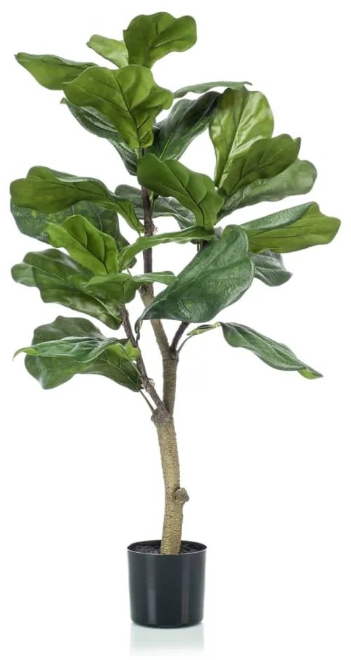 Pianta Di Ficus Lyrata Artificiale 90 Cm /